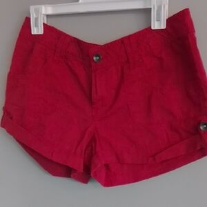 Dollhouse Red Women's Shorts